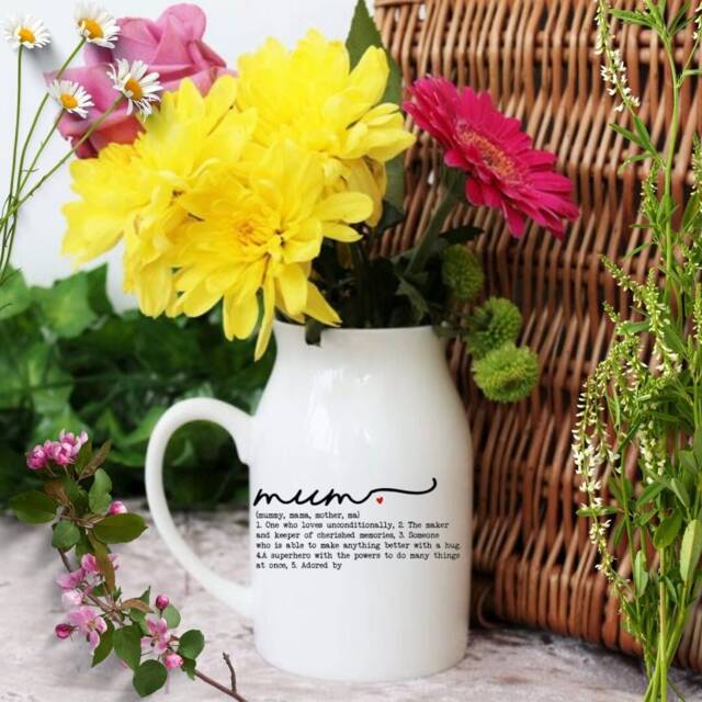 Birthday Gift For Mum, Personalised Mom Vase, Gifts Mom, Personalized Mum - image 1