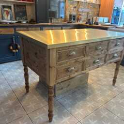 Bespoke Spindle Dairy Table Kitchen Island - thumbnail 4