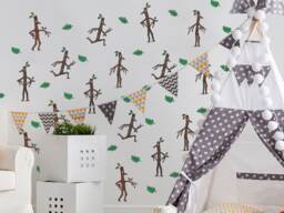 Stick Man Wall Sticker Pack, Stickaround Sticker, Decal, Gruffalo & Friends - thumbnail 1