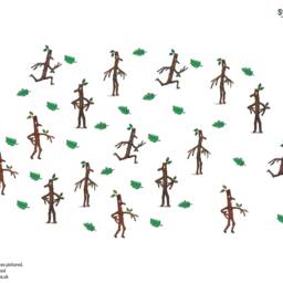 Stick Man Wall Sticker Pack, Stickaround Sticker, Decal, Gruffalo & Friends - thumbnail 2