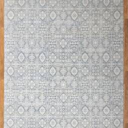 8x10 Rug Modern Handmade , Silver/Grey Rug, 8x10 Grey Bedroom Rug #6984 - 242x300 cms - thumbnail 3