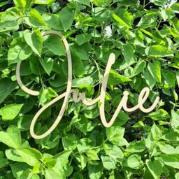 Personalized Names in Cut Wood, Words & Decorations Mdf - Handcrafted Wood Carving - thumbnail 3