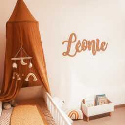 Personalized Names in Cut Wood, Words & Decorations Mdf - Handcrafted Wood Carving - thumbnail 1