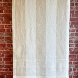 Leejofa Nala Stripe Linen Roman Shade Custom Cordless Window Treatment - thumbnail 3