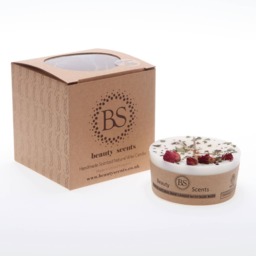 Beauty Scents Handmade Scented Natural Wax Candle With Rose Buds - thumbnail 2