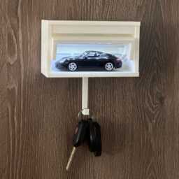 Light Up Xl Garage Key Holder For 143 Scale - thumbnail 4