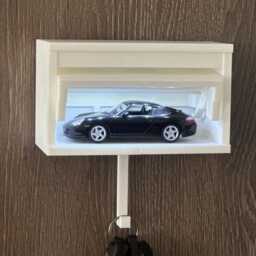 Light Up Xl Garage Key Holder For 143 Scale - thumbnail 3