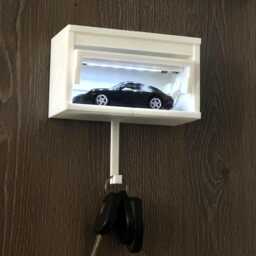 Light Up Xl Garage Key Holder For 143 Scale - thumbnail 2