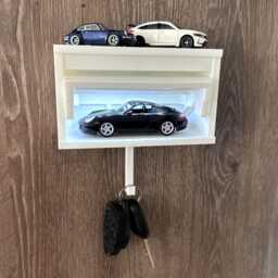 Light Up Xl Garage Key Holder For 143 Scale - thumbnail 1