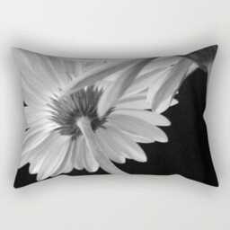Flowers Black & White, Pillow Home Decoration, Floral Decor, Summer Decor, Botanical Pillow, Interior Design, Home Decor, Abstract Pillow - thumbnail 2