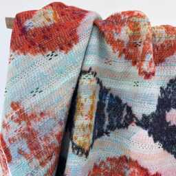 Decorative Handcrafted Reversible Cotton Kantha Quilt - Handmade Indian Bedspread For Bedroom & Sofa Use - thumbnail 2