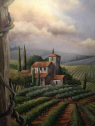 Custom Hand Painted Mural. Wallpaper Murals. Large Canvas Paintings. Original Murals. Any Style - thumbnail 1