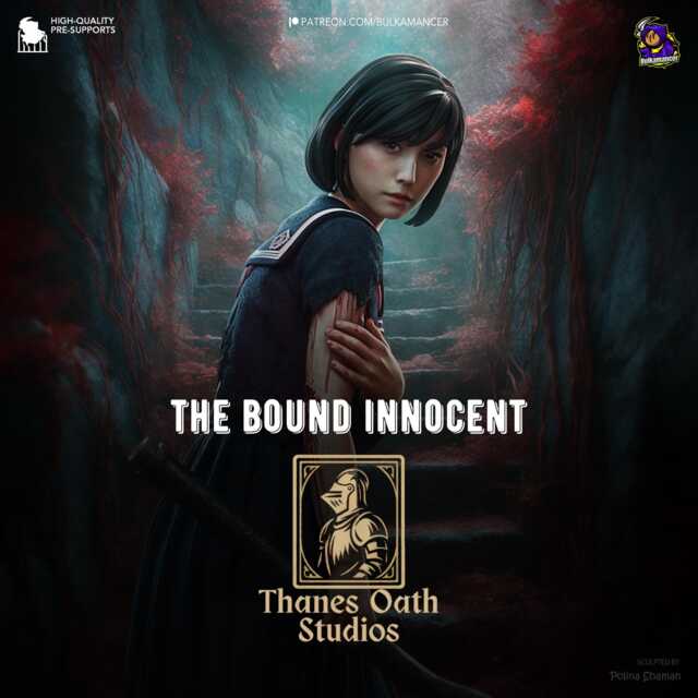 The Bound Innocent - Psychological Dark Horror Surreal Nightmare Hinako Resin Figure 16K - image 1