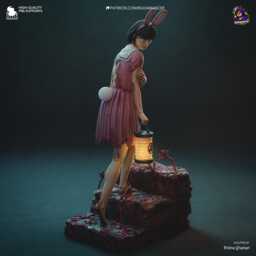The Bound Innocent - Psychological Dark Horror Surreal Nightmare Hinako Resin Figure 16K - thumbnail 3