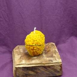 "Pure Beeswax Candle - ""Heart Of Roses" - thumbnail 2