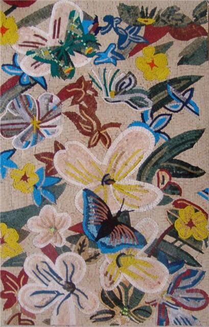 Shades Of Colors Mosaic Mural
