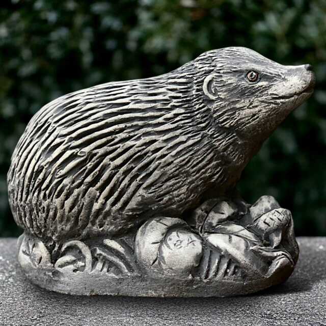 Amazing Hedgehog Sculpture Concrete Garden Figurine Stone Woodland Animal Decoration Cute Yard Ornament Outdoor Forest Creature Yard Art - image 1