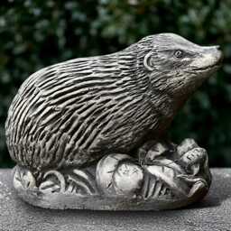 Amazing Hedgehog Sculpture Concrete Garden Figurine Stone Woodland Animal Decoration Cute Yard Ornament Outdoor Forest Creature Yard Art - thumbnail 1