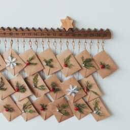 Custom Christmas Advent Calendar Wooden Countdown With Star Keepsake Handmade Toys Nativity Scene Activity Cards - thumbnail 4