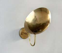 Handmade Brass Wall Sconce Light Mid-Century Modern Aldorno Design - thumbnail 1