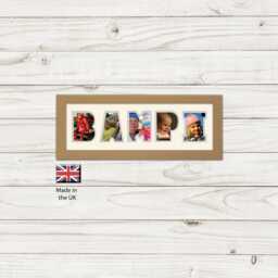 Bampi Photo Frame Word Name Special Gift Father's Day 1267A By Photos in A Word - thumbnail 1