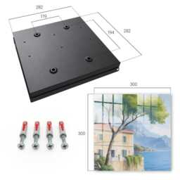 The Peace Of Nature Wall Mounted Key Cabinet, Green Box For Home, Painterly Landscapes, Lovers Peaceful Landscapes - thumbnail 4