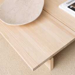 Solid Wood Coffee Table For The Living Room - Olivera - thumbnail 3