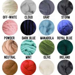 Super Chunky Blanket, Wool Knitted Blanket, Knits, Knitting, Arm Knitting Blanket - thumbnail 3
