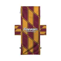 Bradford - 1991 Home Kit Orange Football Sunbed Towel With Pockets - thumbnail 2