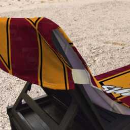 Bradford - 1991 Home Kit Orange Football Sunbed Towel With Pockets - thumbnail 4