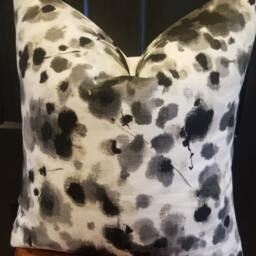 Closeoutrichloom.pillowcovers.slipcovers.toss Pillows. Throw Pillows.fall Decor. Black.grey.cream.white.cushion Covers.watercolor - thumbnail 3
