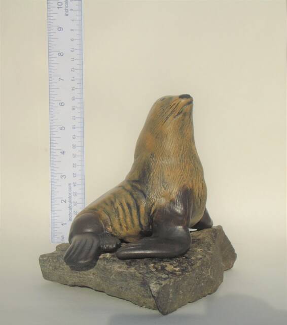 Male Stellar's Sealion On Rock - image 1