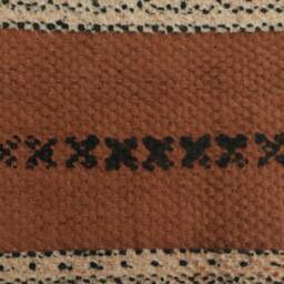 Handwoven Brown Cotton Rug Large Stair Runner Square Living/Dining Room Garden Yoga Mat Indoor Outdoor Patio 5x8 6x6 4x15 Feet - thumbnail 3