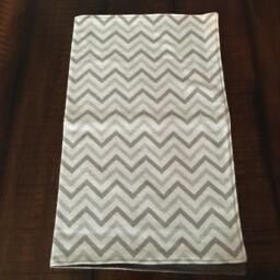 Gray Chevron Security Blanket - thumbnail 3