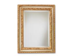 Classic Baroque Wall Mirror Antique Gold Leaf - Made in Italy Entryway Rectangular Mirror Gilded Frame-Victorian Bedroom Item #7015 - thumbnail 1