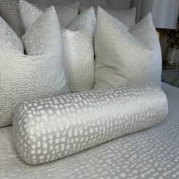 "Luxury Cushion, Champagne Cushion Bolster 16"" X 6" - thumbnail 4
