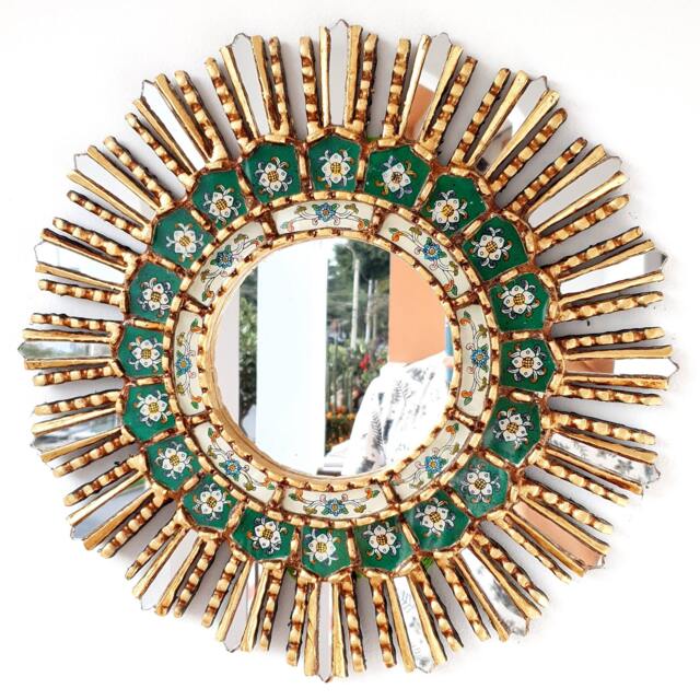 "Peruvian Mirrors - ""Lima Verde 45cm" - image 1