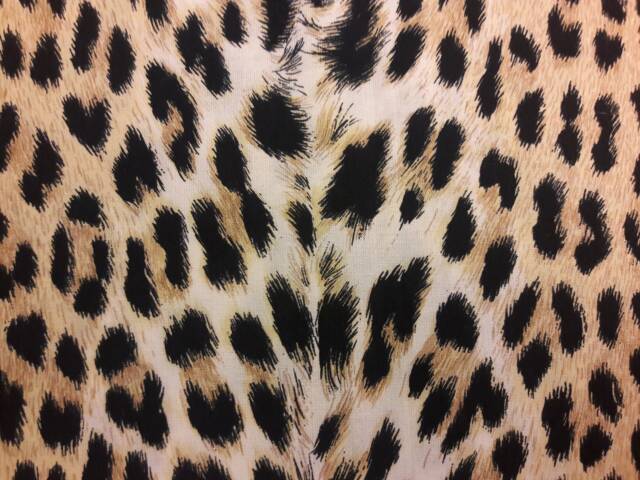 Leopard Print Pillow Cover Exotic French Cotton Decor - image 1