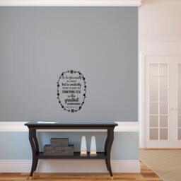 Emerson Be Yourself Quote - Wall Decal Custom Vinyl Art Stickers - thumbnail 2
