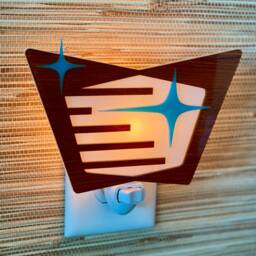"Mid Century Modern Night Light - ""Coltrane" - thumbnail 2