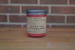 Under The Floorboards - Edgar Allan Poe Telltale Heart Book Candle Scent Inspired Literary Gift For Reader - thumbnail 1