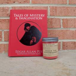 Under The Floorboards - Edgar Allan Poe Telltale Heart Book Candle Scent Inspired Literary Gift For Reader - thumbnail 2
