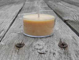 Hot Apple Pie Scented Soy Tealight Candles Rustic Farmhouse Home Decor - thumbnail 1