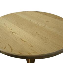 "Bar Table in Recycled Oak, Height 110 cm, To Assemble Yourself ""Tastevin" - thumbnail 3