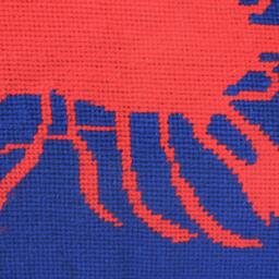 Vintage Needlepoint Lobster Pillow - thumbnail 2