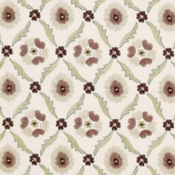 Claremont Embroidery - in Grisaille, Crimson Or Quartz - thumbnail 3