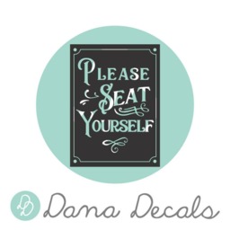 Please Seat Yourself Vinyl Decal - Funny Bathroom Quote Sign - thumbnail 3