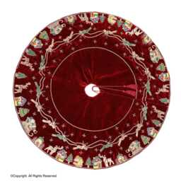 "60"" Reindeer Christmas Tree Skirt " - thumbnail 2