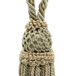 "D??copro Curtain & Drapery Tassel Tieback, Length 8"" - 20cm, Spread 35" - thumbnail 2
