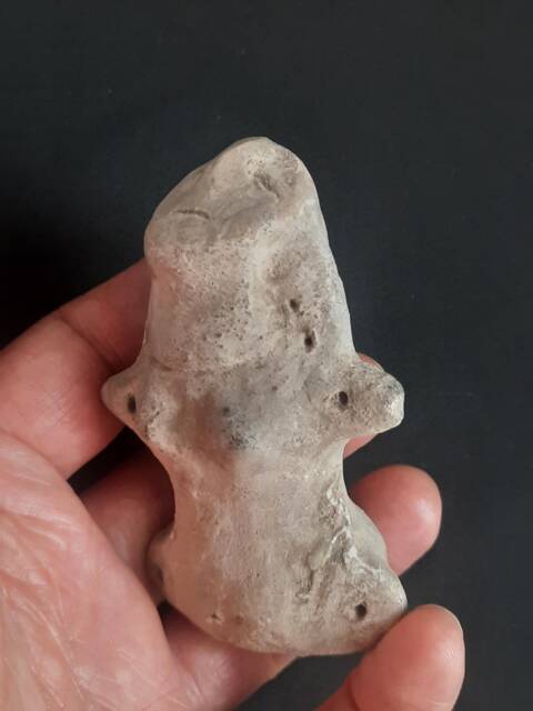 Neolithic Venus Statue Handcrafted Terracotta Goddess Of Fertility - image 1